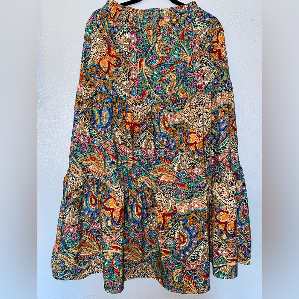 Colorful Paisley Women's Skirt